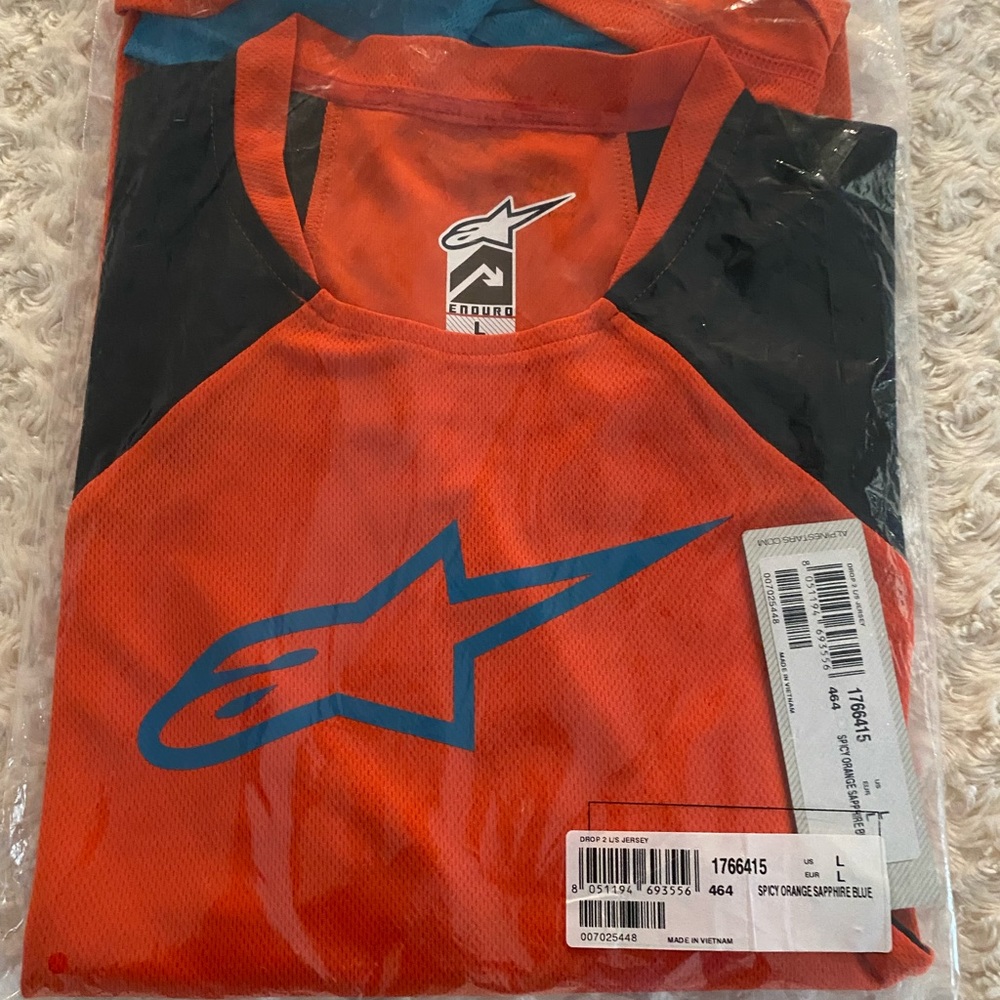 Alpinestars Motorcycle Shirt - Size Large